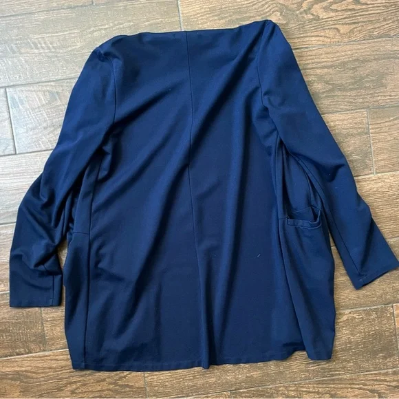 Active USA navy blue open front cardigan - Picture 4 of 4